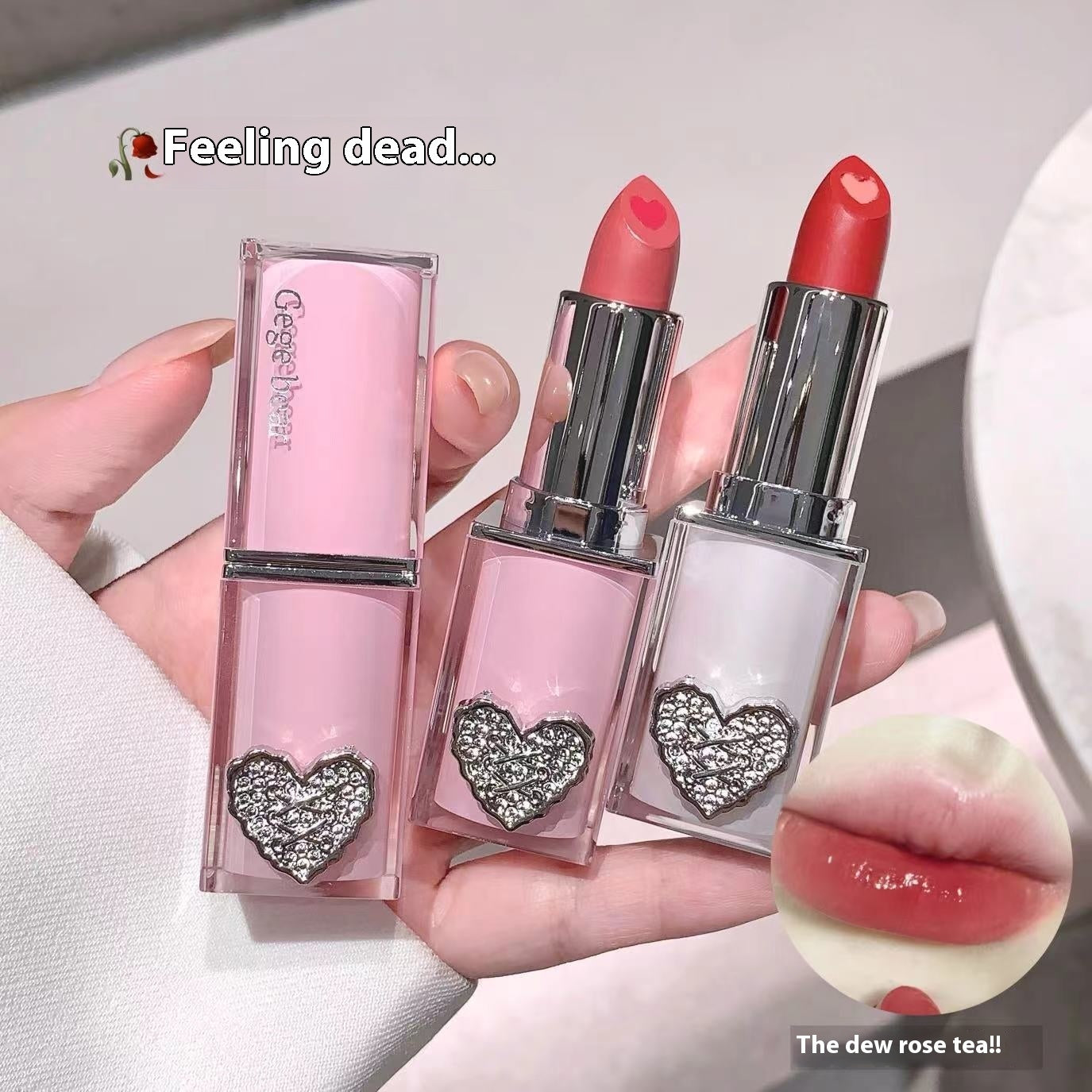 Crystal Lipstick Glossy