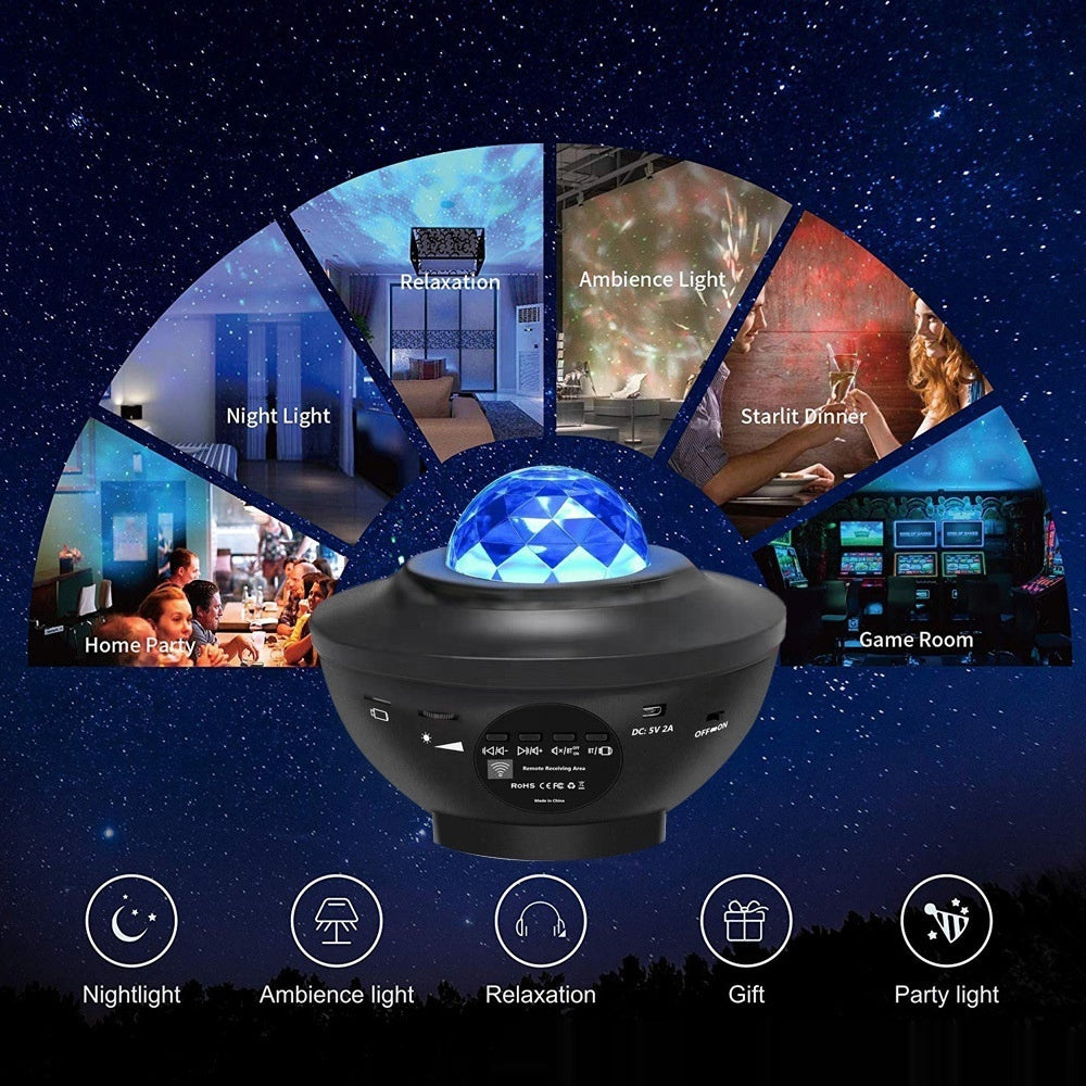 Bowl Starry Sky Projection